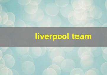 liverpool team